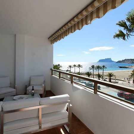 Primera Linea de Playa Moraira Exterior foto